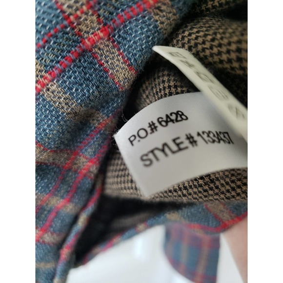 Carbon 2 Cobalt Double Cloth Flannel Men's Shirt - Picture 6 of 8